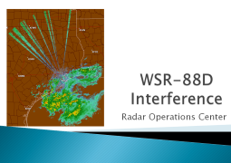 WSR-88D Interference Webinar March 2016