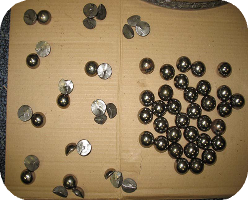 Pedestal Failed Bearings